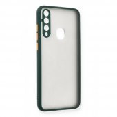 Huawei Y6P Kılıf Montreal Buzlu Kamera Korumalı Silikon Kılıf - 7