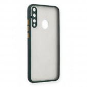 Huawei P40 Lite E Kılıf Arkası Buzlu Montreal Silikon Kapak - 8