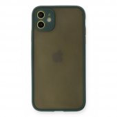 Apple iPhone 11 Kılıf Arkası Buzlu Montreal Silikon Kapak - 8