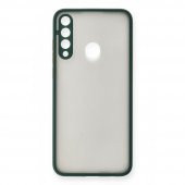 Huawei Y6P Kılıf Montreal Buzlu Kamera Korumalı Silikon Kılıf - 8