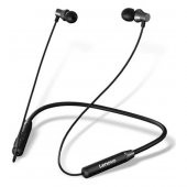 Lenovo QE03 Bluetooth Kablosuz Kulaklık Siyah - 2