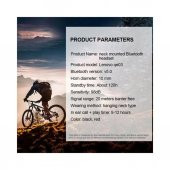 Lenovo QE03 Bluetooth Kablosuz Kulaklık Siyah - 5