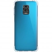 Xiaomi Redmi Note 9 Pro Kılıf Antishock Sert Şeffaf Silikon - 1