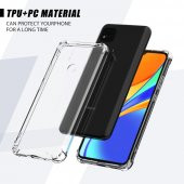 Xiaomi Redmi 9C Kılıf Antishock Darbe Emici Şeffaf Sert Silikon - 5