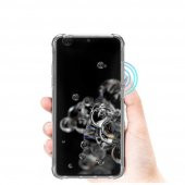 Samsung Galaxy S20 Ultra Kılıf Antishock Sert Şeffaf Silikon - 2