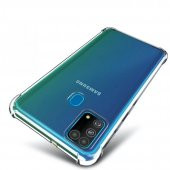 Samsung Galaxy M31 Kılıf Antishock Darbe Emici Şeffaf Silikon - 2