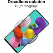 Samsung Galaxy A71 Kılıf Antishock Darbe Emici Şeffaf Silikon - 3