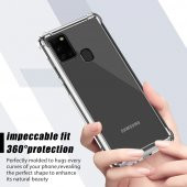 Samsung Galaxy A21S Kılıf Antishock Darbe Emici Şeffaf Silikon - 4