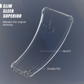 Samsung Galaxy A21S Kılıf Antishock Darbe Emici Şeffaf Silikon - 7