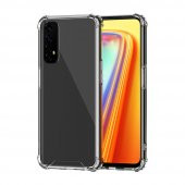 Realme 7 Kılıf Antishock Darbe Emici Şeffaf Sert Silikon - 1