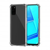 Oppo A72 Kılıf Antishock Darbe Emici Şeffaf Sert Silikon thumbnail 1