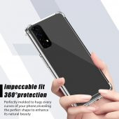 Realme 7 Kılıf Antishock Darbe Emici Şeffaf Sert Silikon - 4