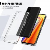 Realme 7 Kılıf Antishock Darbe Emici Şeffaf Sert Silikon - 6