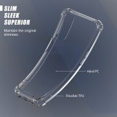 Realme 7 Kılıf Antishock Darbe Emici Şeffaf Sert Silikon - 7