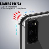 Oppo A72 Kılıf Antishock Darbe Emici Şeffaf Sert Silikon thumbnail 5