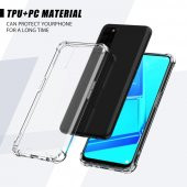 Oppo A72 Kılıf Antishock Darbe Emici Şeffaf Sert Silikon thumbnail 6