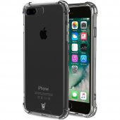 Apple iPhone 8 Plus Kılıf Antishock Darbe Emici Şeffaf Silikon - 1