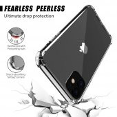 Apple iPhone 11 Kılıf Antishock Darbe Emici Şeffaf Sert Silikon - 2