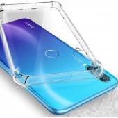 Huawei P30 Lite Kılıf Antishock Darbe Emici Şeffaf Sert Silikon - 3