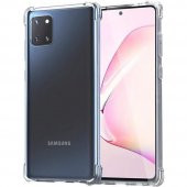 Samsung Galaxy Note 10 Lite Kılıf Antishock Şeffaf Sert Silikon - 1