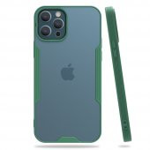 Apple iPhone 12 Pro Max Kılıf Platin Tam Koruma Şık Silikon Kapak - 1