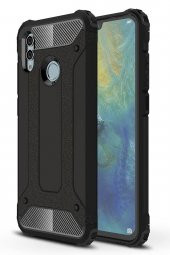 Huawei P Smart 2019 Kılıf Tank Zırhlı Korumalı Kılıf - 5