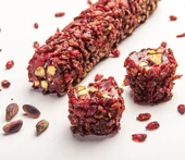 Kral - Zereşk Üzümlü Nar Aromalı Antep Fıstıklı Lokum 500 Gram - 1