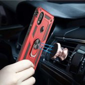 Samsung Galaxy M31 Kılıf Sofya Yüzüklü Standlı Korumalı Kılıf - 4