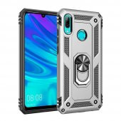 Huawei P Smart 2019 Kılıf Sofya Yüzüklü Standlı Korumalı Kılıf - 6