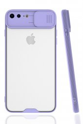 Apple iPhone 8 Plus Uyumlu Kamera Korumalı Lensli Silikon Kılıf - 5