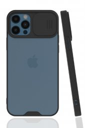 Apple iPhone 12 Pro Uyumlu Kamera Korumalı Lensli Silikon Kılıf - 1