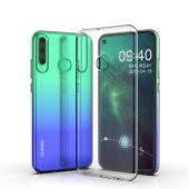 Huawei Y6P Kılıf Lüx Kamera Korumalı Şeffaf Silikon Kılıf - 2