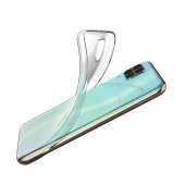 Huawei P40 Lite Kılıf Lüx Kamera Korumalı Şeffaf Silikon Kılıf - 2