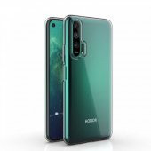 Huawei Honor 20 Kılıf Lüx Kamera Korumalı Şeffaf Silikon Kılıf - 2