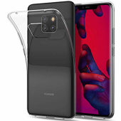 Huawei Mate 30 Lite Kılıf Lüx Şeffaf Silikon Kılıf Yüksek Kalite - 1