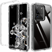 Samsung Galaxy S20 Plus Kılıf Lüx Şeffaf Silikon Kılıf - 2