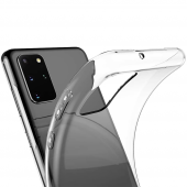 Samsung Galaxy S20 Plus Kılıf Lüx Şeffaf Silikon Kılıf - 3