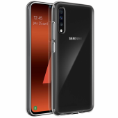 Samsung Galaxy A70 Kılıf Lüx Kamera Korumalı Şeffaf Silikon Kılıf - 2
