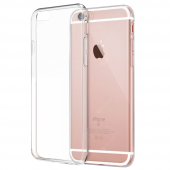 Apple iPhone 6/6S Uyumlu Lüx Şeffaf Silikon Kılıf thumbnail 1