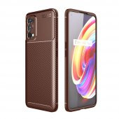 Realme 7 Pro Kılıf Focus Karbon Silikon Kılıf Esnek Kapak - 2