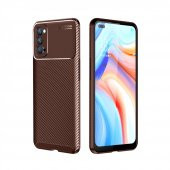 Oppo Reno 4 Kılıf Focus Karbon Silikon Kılıf Esnek Kapak - 2