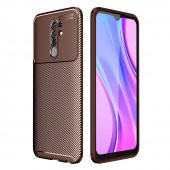 Xiaomi Redmi 9 Kılıf Focus Karbon Silikon Kılıf Esnek Kapak - 2