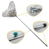 TAMSET Teleskobik Katlanır Balık Avı Kepçesi Metal Saplı - 1