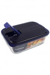 Aryıldız Luminarc Dikdörtgen Cam Saklama Kabı 122cl 21x15x7cm - 1