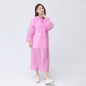 Kalın Yağmurluk Büyük Boy Pembe - 1