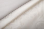 Finezza Lida LüxJakar Bambu Kumaş Krem Masa Örtüsü 160x220 cm  - 1264 - 7