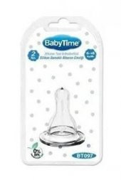Babytime Biberon Emzik Klasik Silikon No 2 (bt097) 8699943240974 - 2
