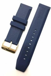 Puma PU104201002 Lacivert Orijinal Silikon Saat Kordonu Kayışı - 1