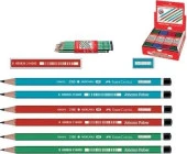 Faber-Castell 12li Köşeli Mercanlı Kurşun Kalem thumbnail 2