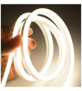 220 Volt Neon LED Işık 3 Metre Tak Çalıştır Esnek Hortum Şerit LED Aydınlatma Gün Işığı - 4